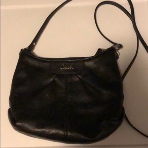 Black Coach crossbody bag